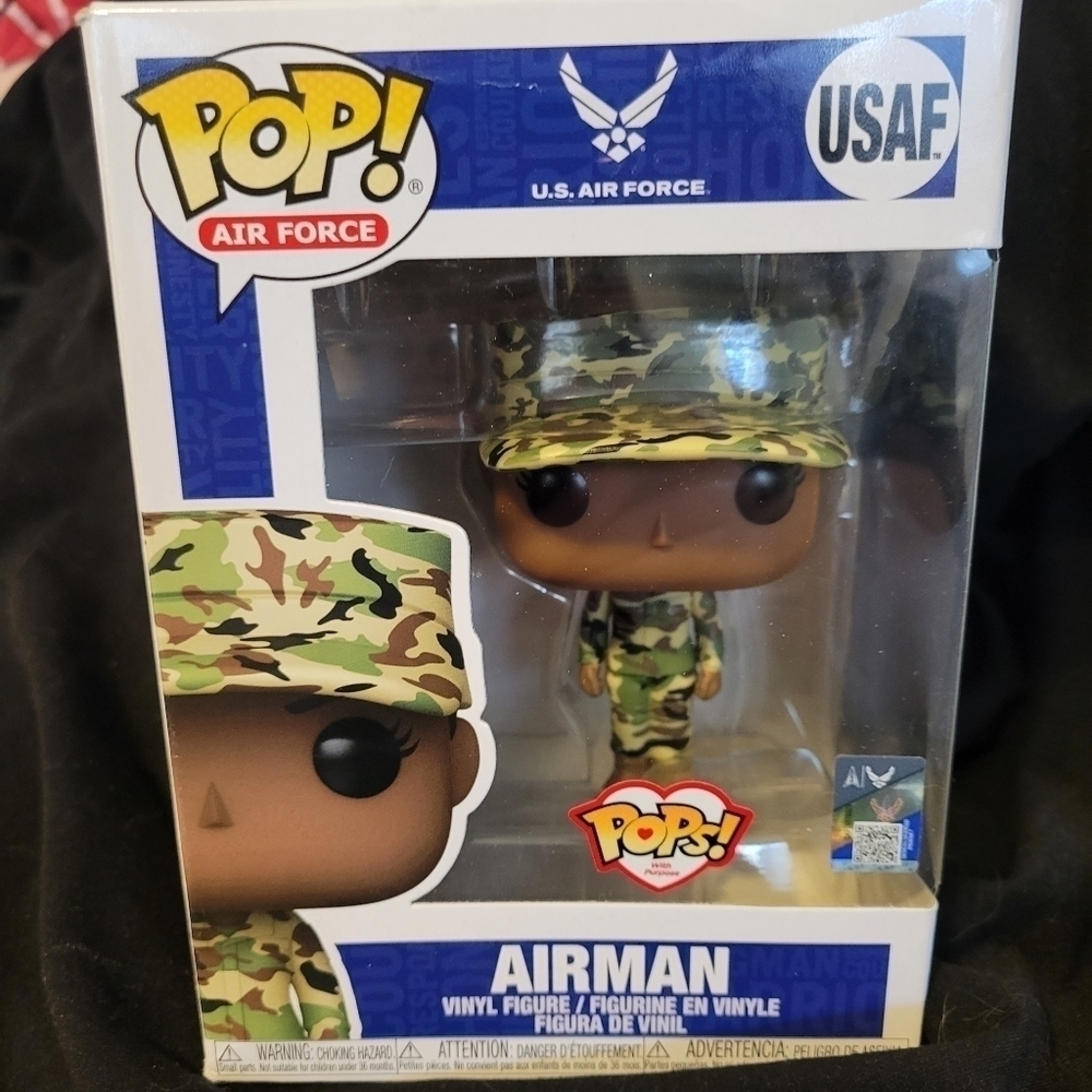 Funko POP! Air Force Airman Vinyl Figure USAF New in Box
